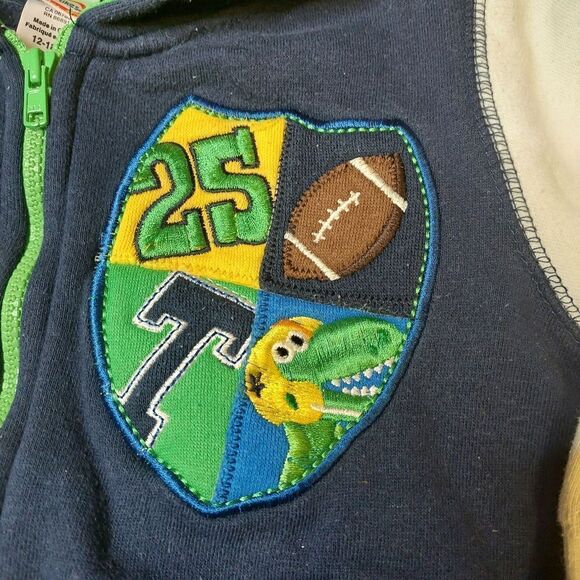 Kids Boys Little Tikes Full Zipper Hoddie Sweater - Picture 2 of 6